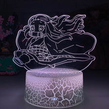Load image into Gallery viewer, Nezuko Kamado Chibi Light