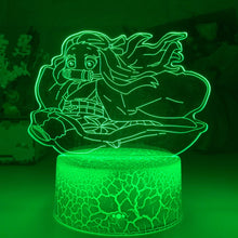 Load image into Gallery viewer, Nezuko Kamado Chibi Light